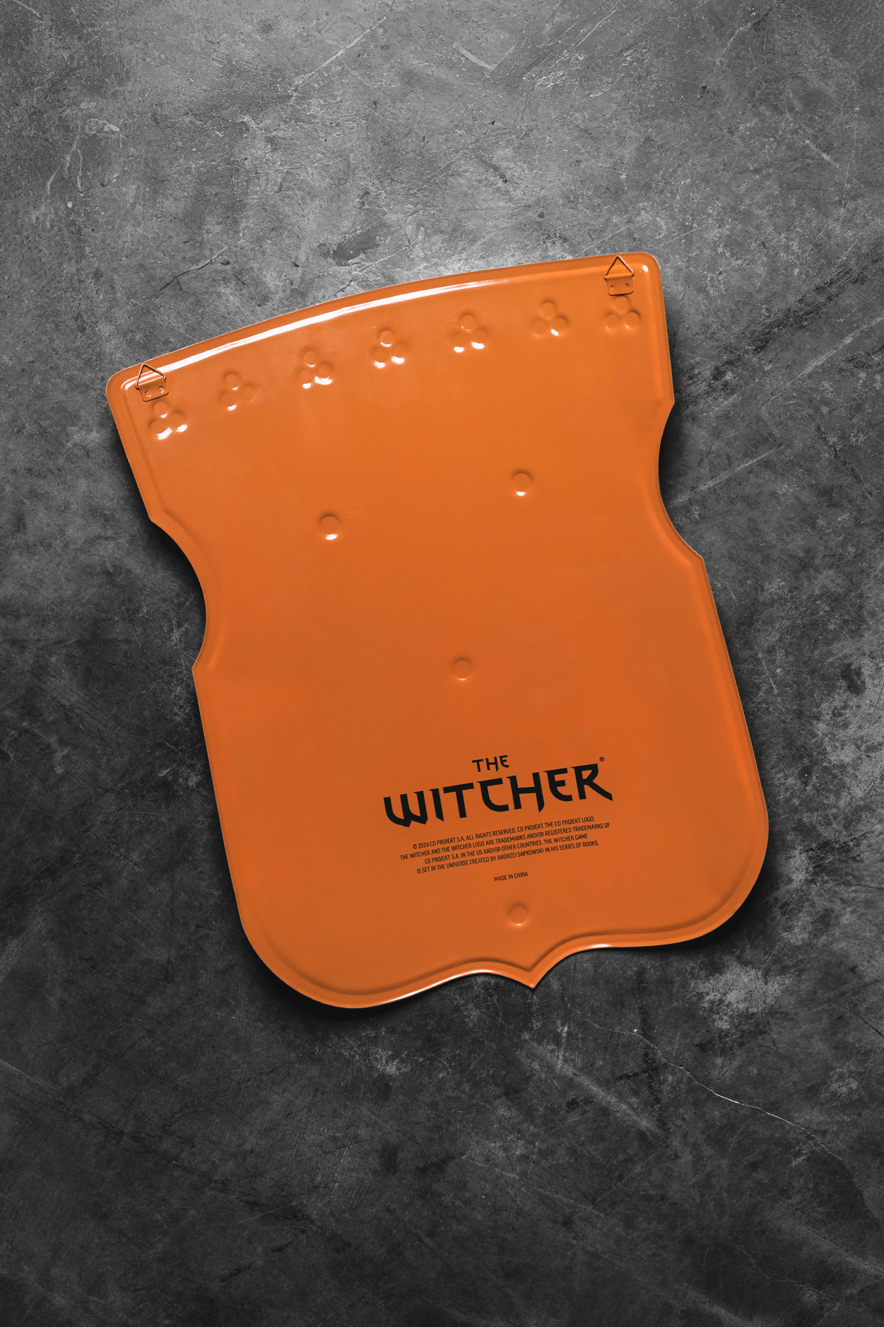 THE WITCHER SIR GERALT OF RIVIA METAL SIGN