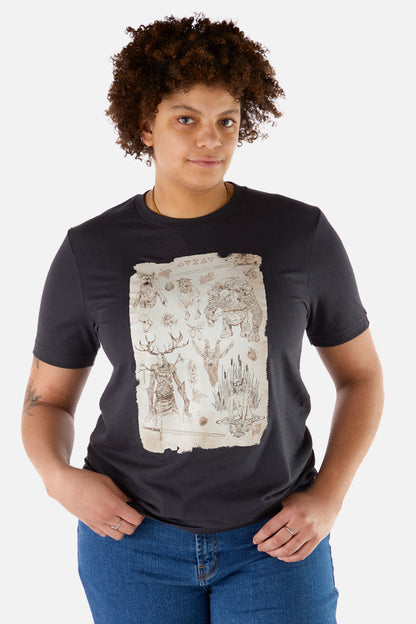 THE WITCHER FLORA AND FAUNA TEE