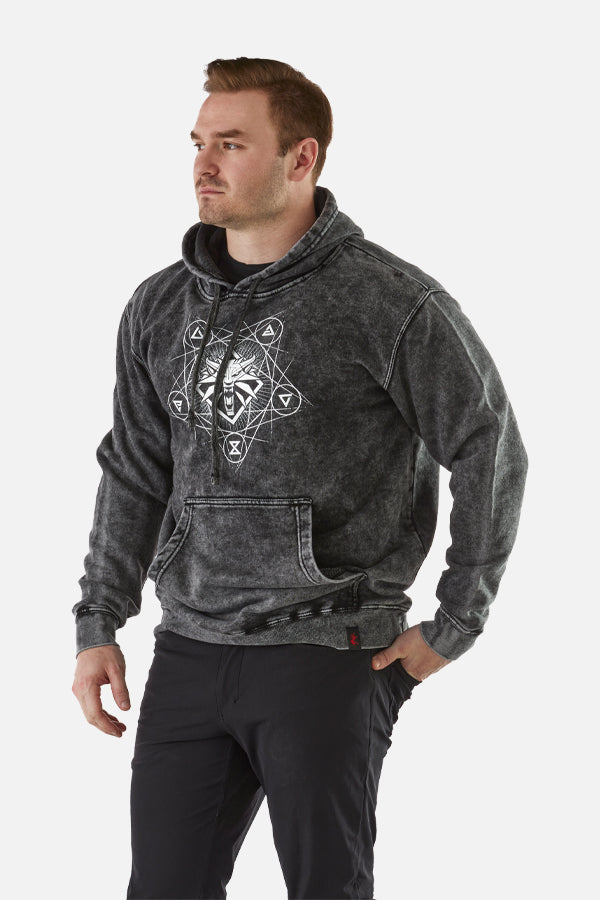 THE WITCHER WOLF AND SIGNS HOODIE