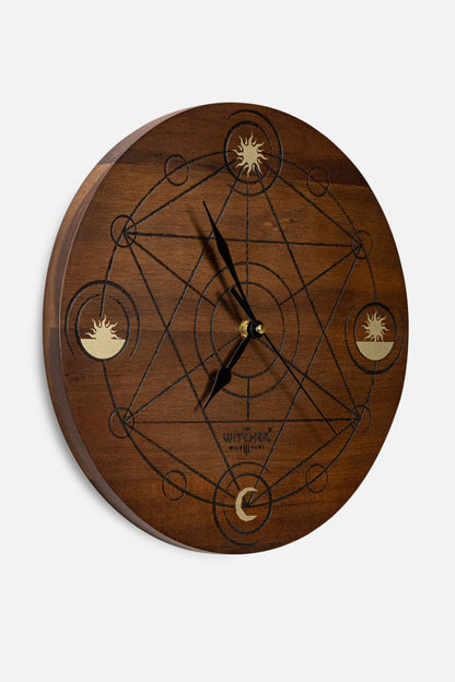 THE WITCHER MEDITATION WALL CLOCK